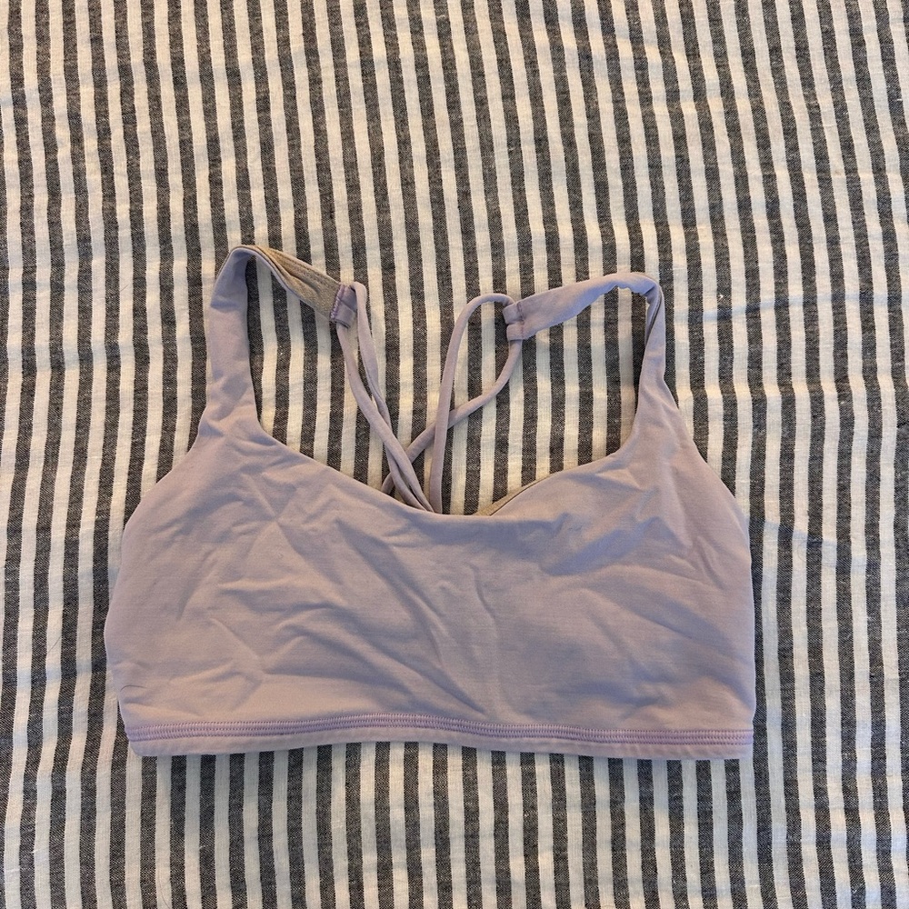 Lululemon Women's Lavender Sports Bra